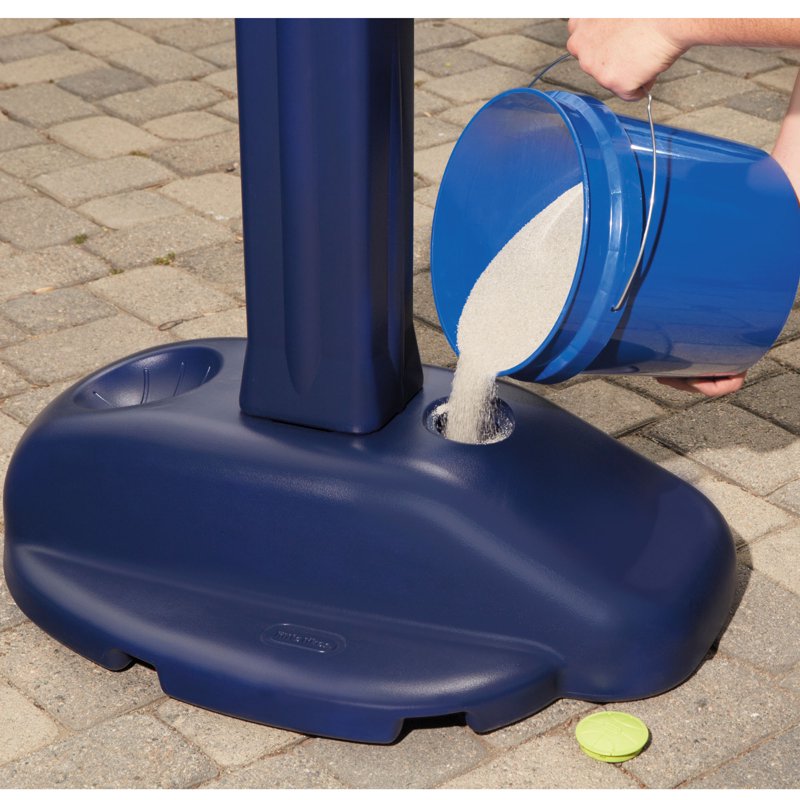 Adjustable Kids Basketball Hoop Set with Soft Ball, Portable & Height-Adjustable from 4 to 6 Feet