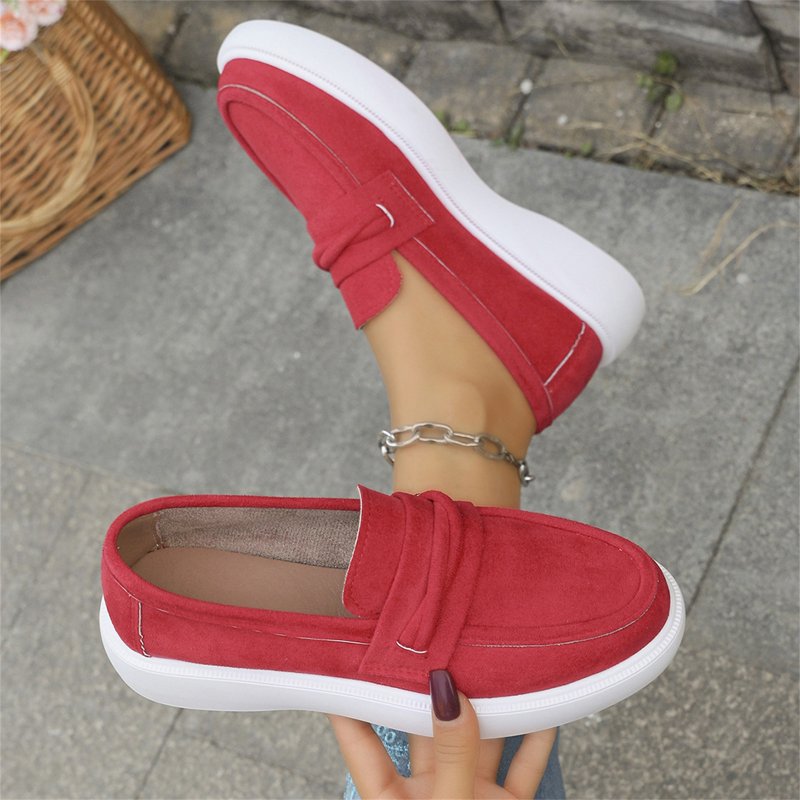Women's Orthopedic Slip-On Work Shoes with Arch Support and Non-Slip Sole