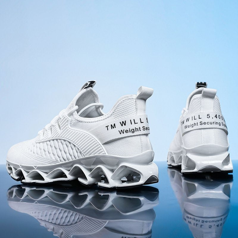 Men's Breathable Mesh Running Shoes Non Slip Casual Athletic Sneakers
