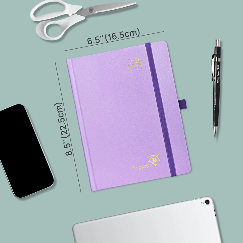 Academic Planner 2026-2027 | Weekly & Monthly Organizer with Hourly Slots