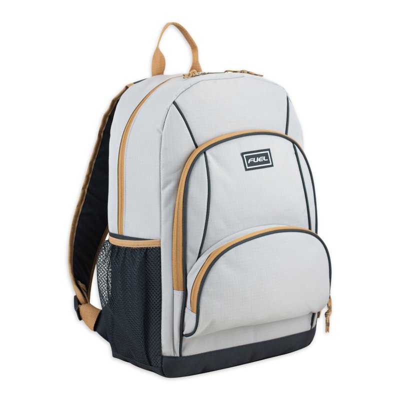 Unisex Triple Pocket Backpack for School & Travel - Multiple Colors