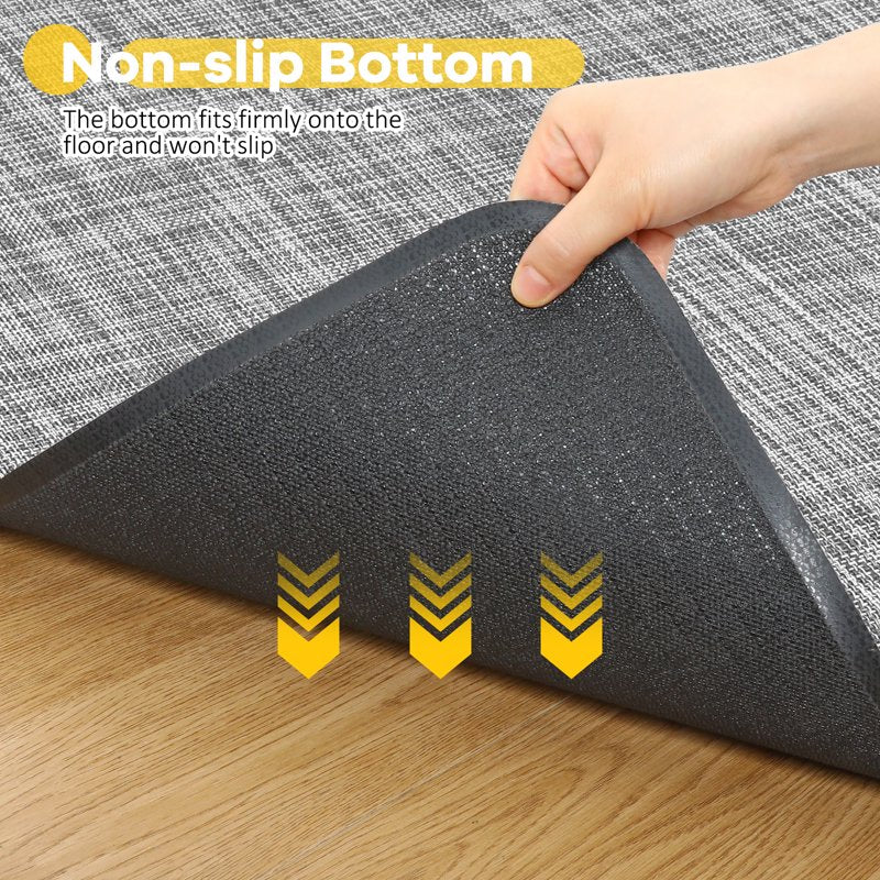 Office Chair Mat for Hardwood & Tile Floors 36x48 Inches - Heavy Duty PVC Desk Rug