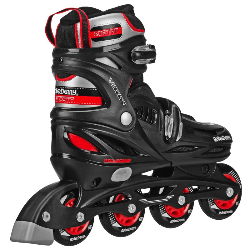 Adjustable Inline Skates for Adults & Teens Size 7-10 - Lightweight & Ventilated
