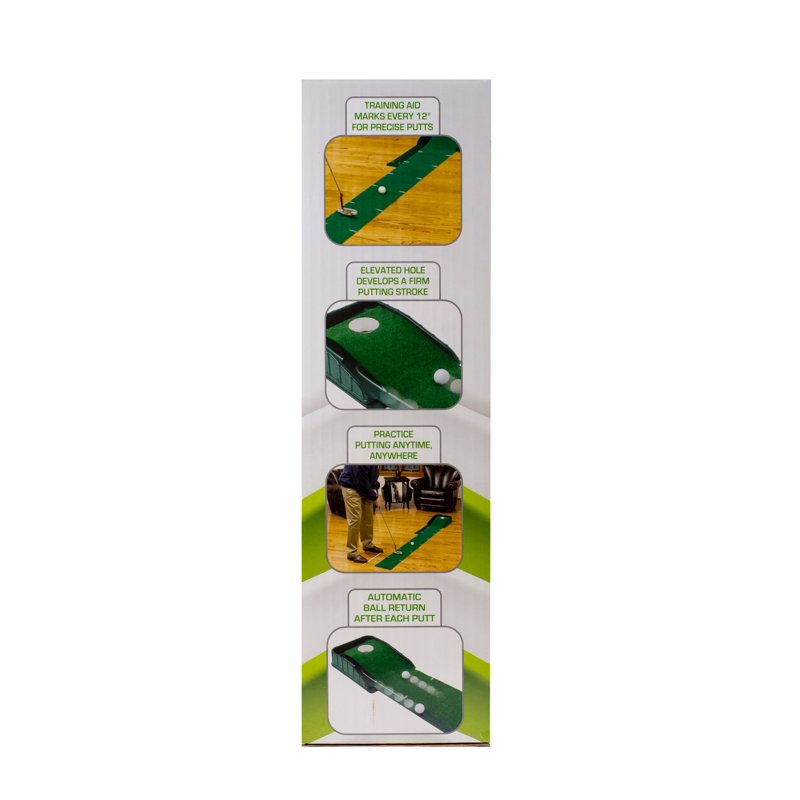 Automatic Golf Putting System 7ft Practice Green with Ball Return