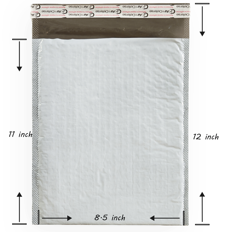 Poly Bubble Mailers Waterproof Self-Seal Padded Envelopes - Multiple Pack Sizes