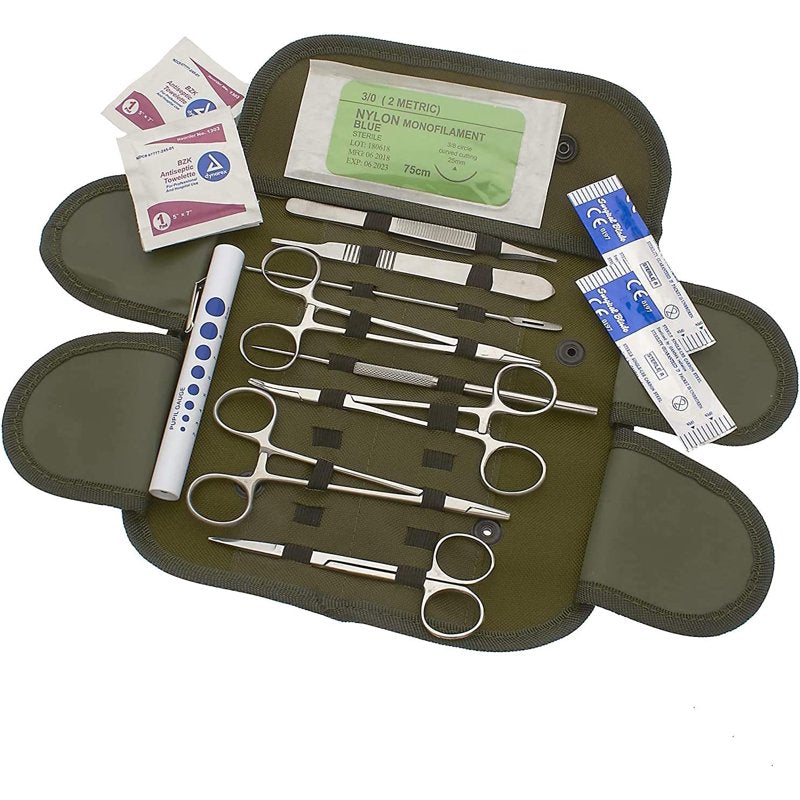 First Aid Kit Compact Emergency Medical Supplies for Home, Travel, Outdoors
