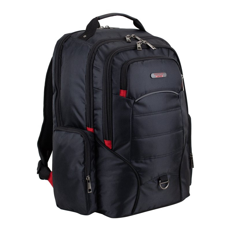 Unisex 19-Inch Tech Backpack with Laptop & Multiple Storage Pockets