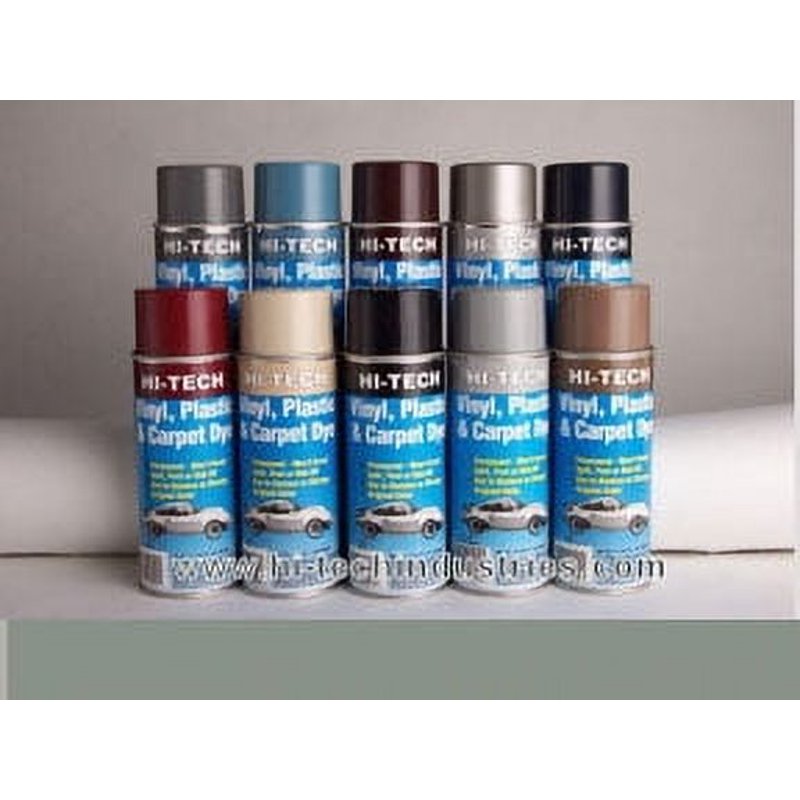 Vinyl, Plastic & Carpet Dye Spray Gray - Automotive Restorations