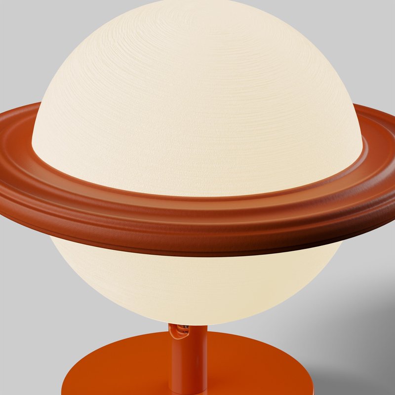 Kids Adjustable Planet LED Night Light Lamp - Rechargeable, Dimmable & Color Temperature