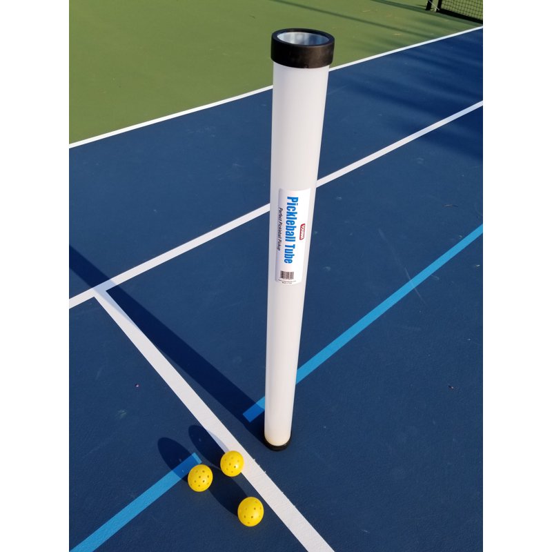 Tourna Pickleball Tube Pickup Tool — Holds 17 Balls, Easy Pickup