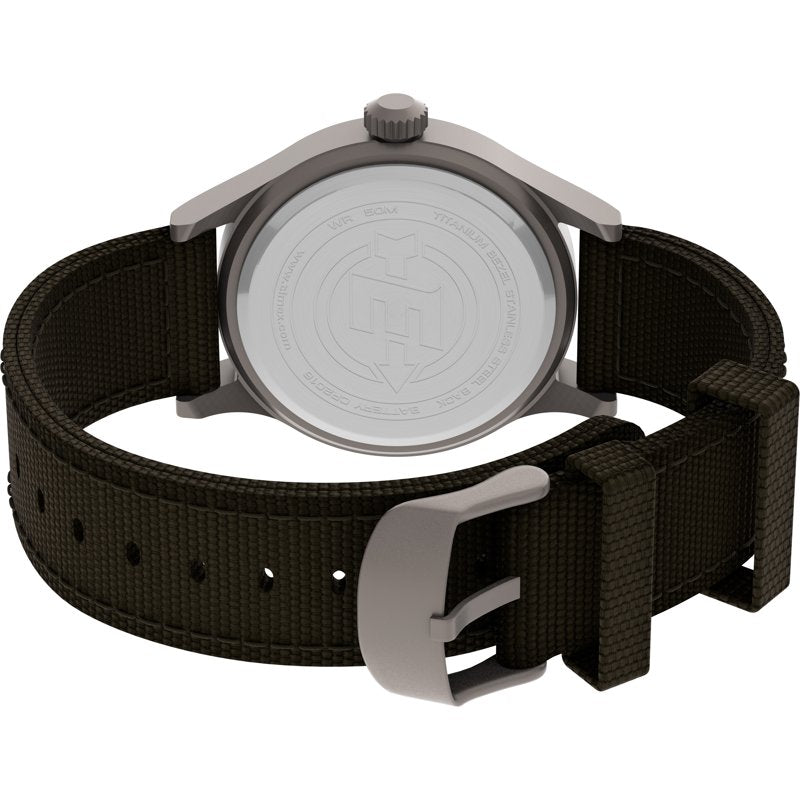 Timex Expedition Light Tactical Watch - Green Fabric Strap, 40mm