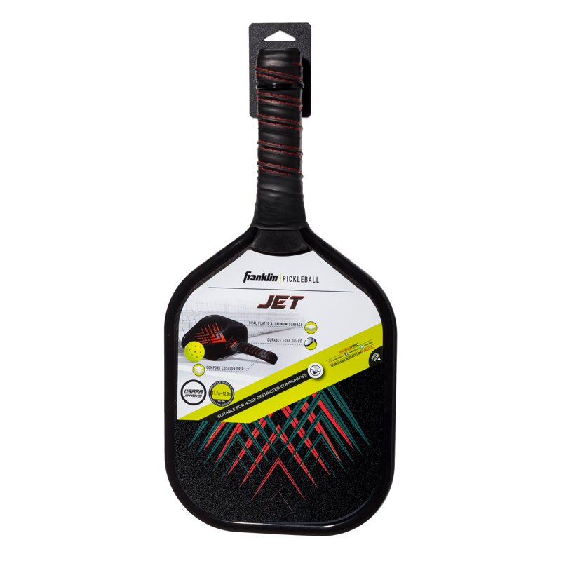 Franklin Jet Pickleball Paddle - Aluminum 8mm Core, Red