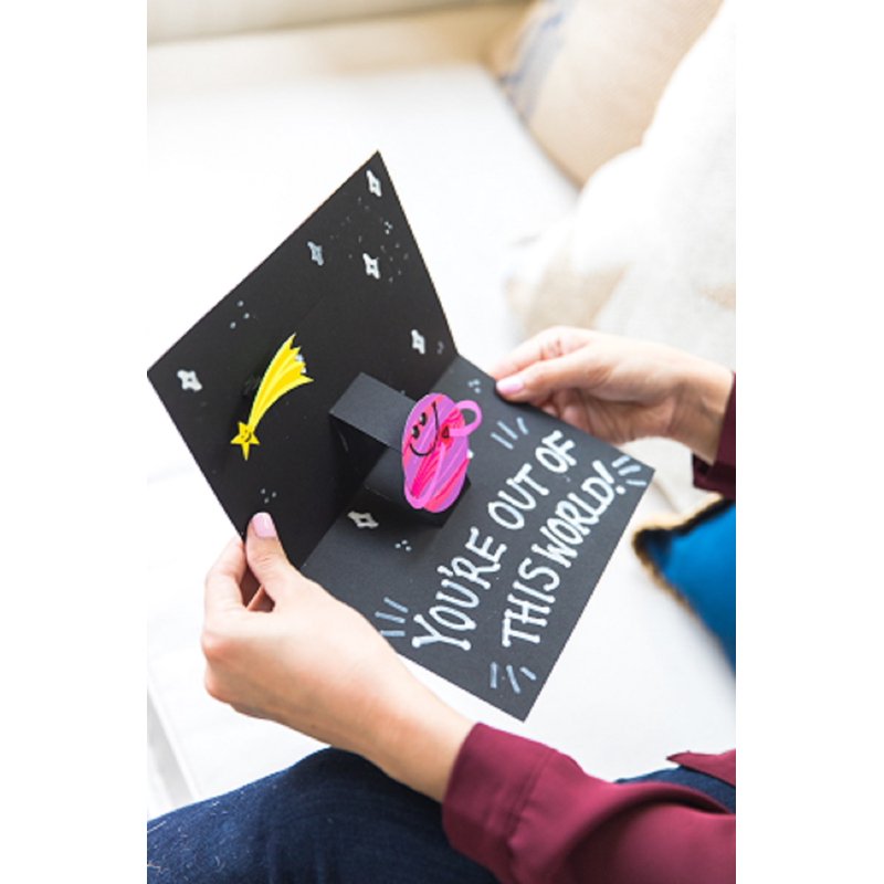 Black Cardstock Paper 8.5x11 Inches, 65 lb, Pack of 80 Sheets for Crafts & Invitations