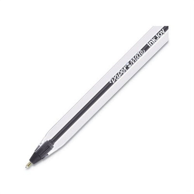 Ballpoint Pen 1mm Medium Point Black Ink Stick Pens, Dozen