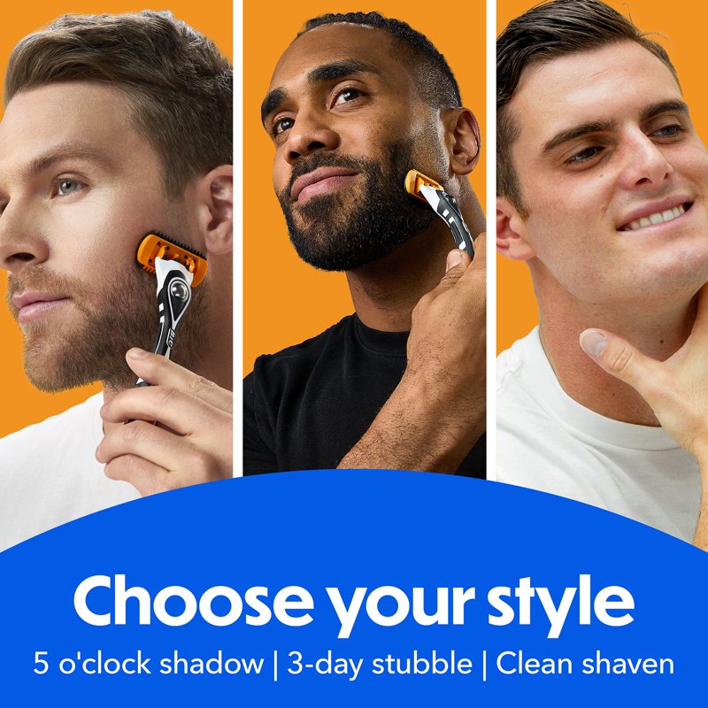 Men's 3-in-1 Body and Beard Grooming Kit - Trimmer Shaver Shaping