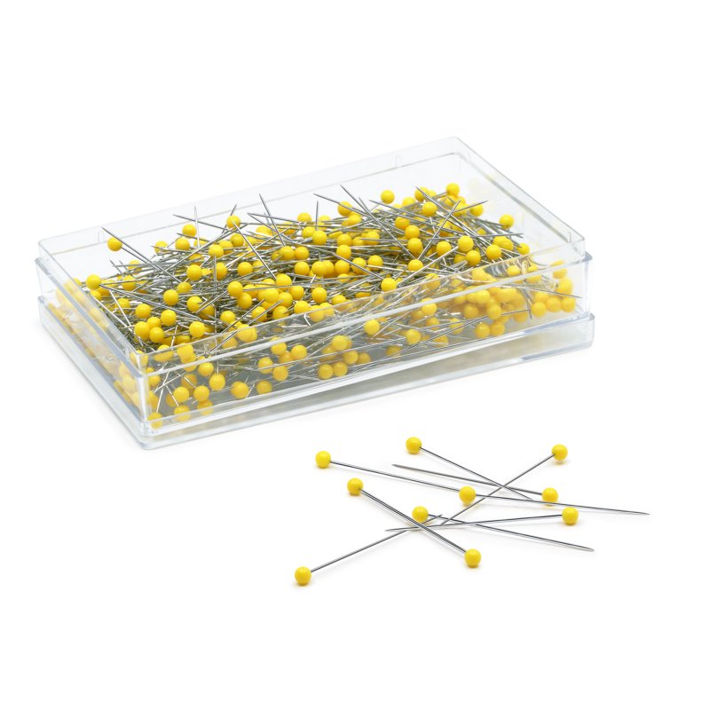 Large Pack of Quilting Sewing Pins - Rustproof Stainless Steel, 1-3/4" - Bulk 500 Count
