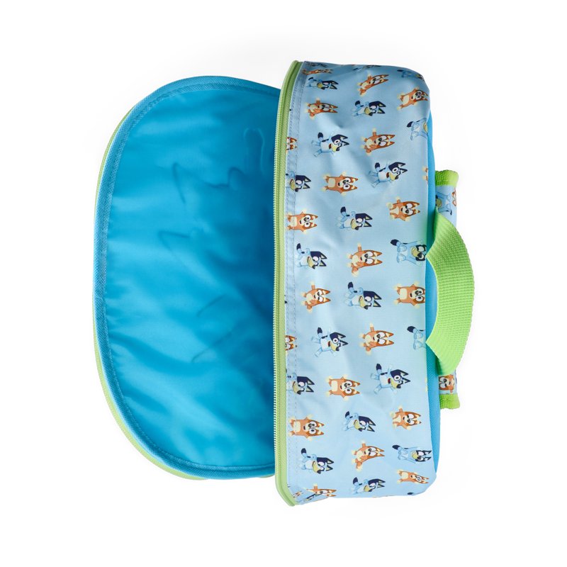 Bluey Home Sweet Home 17-Inch Unisex Backpack & Lunch Set for Kids