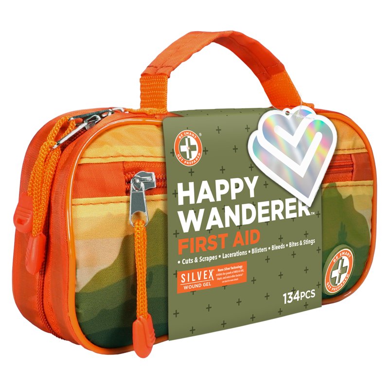 Outdoor First Aid Kit with 134 Pieces for Camping Hiking Travel