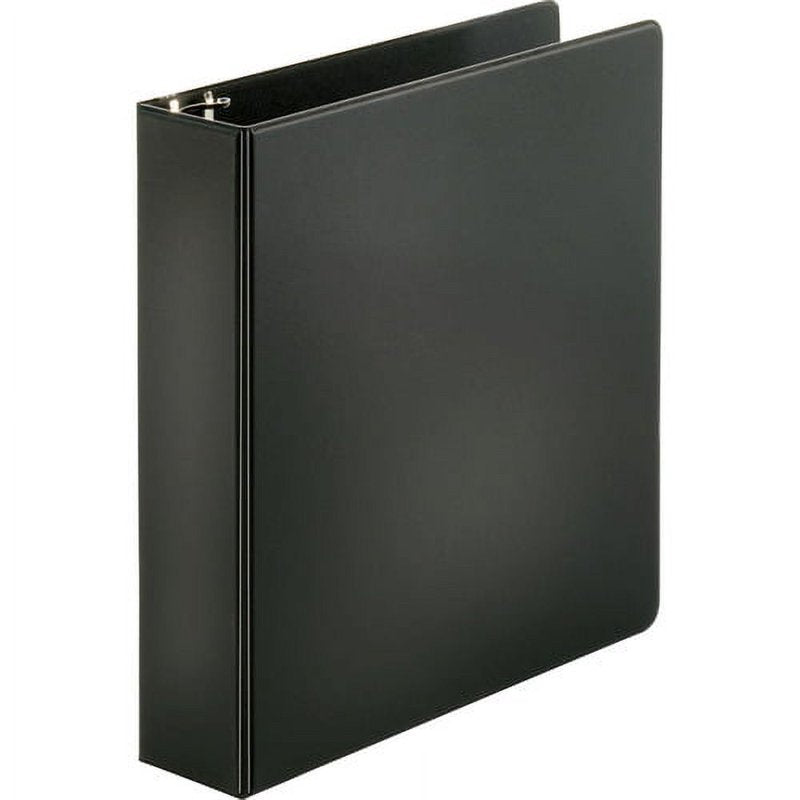2-Inch Capacity Round-Ring Binder - Black, 8.5 x 11 inch, 475 Sheet Capacity