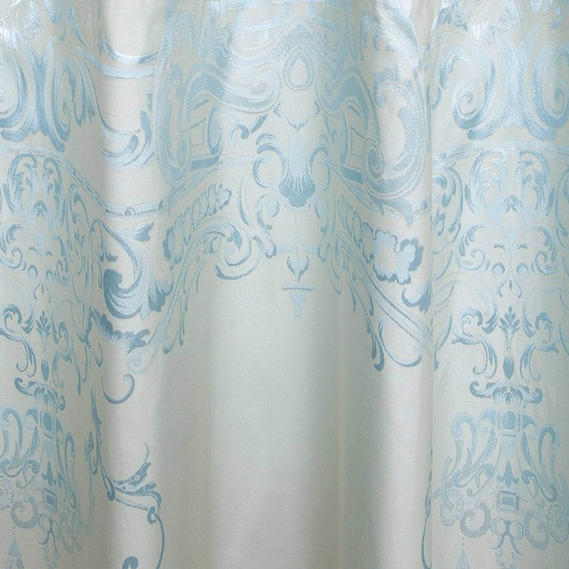 Semi-Blackout Jacquard Curtain Panel 60x100 Inches - Reims by Dolce Mela