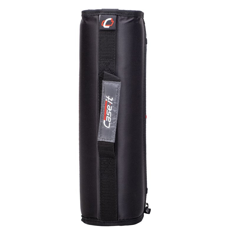 Zip Binder with 5-Subject File, 3-Inch Capacity, Black Organizer