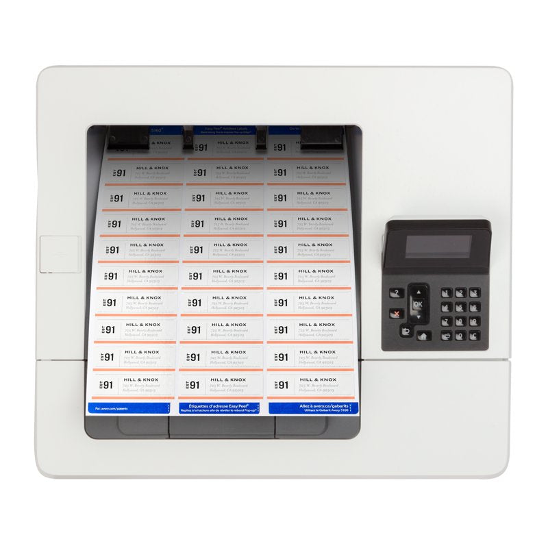 Self-Adhesive Address Labels for Laser & Inkjet Printing 1" x 2-5/8" Matte White - Pack of 300+