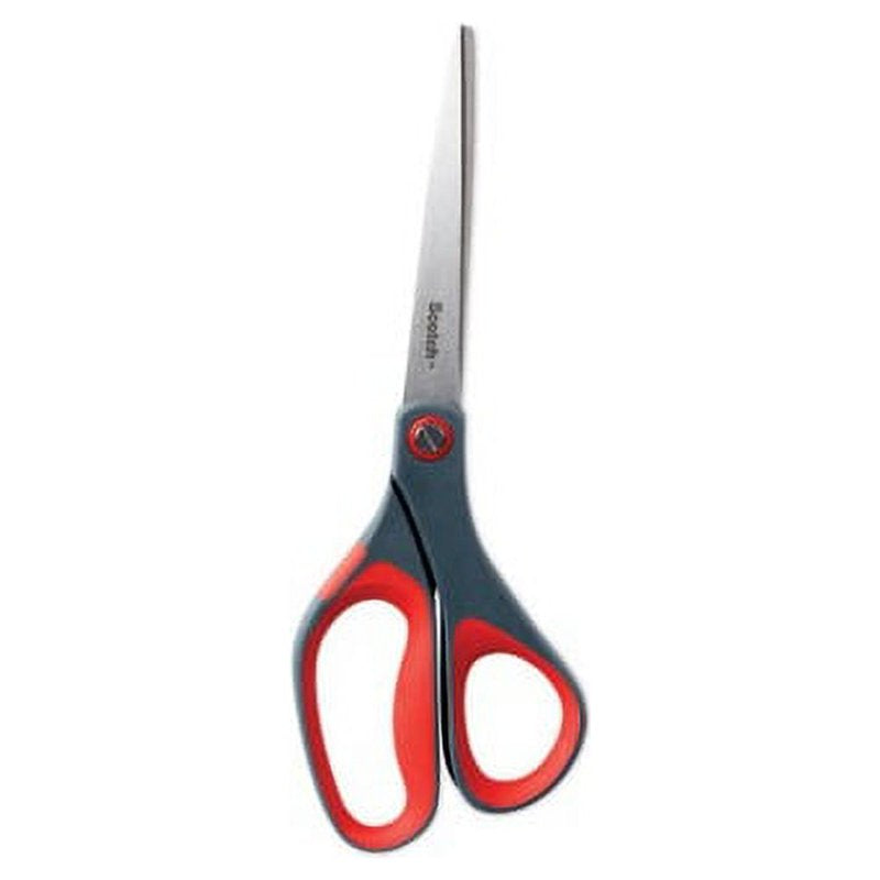8-inch Precision Bent Scissors - Stainless Steel Craft & Office Shears