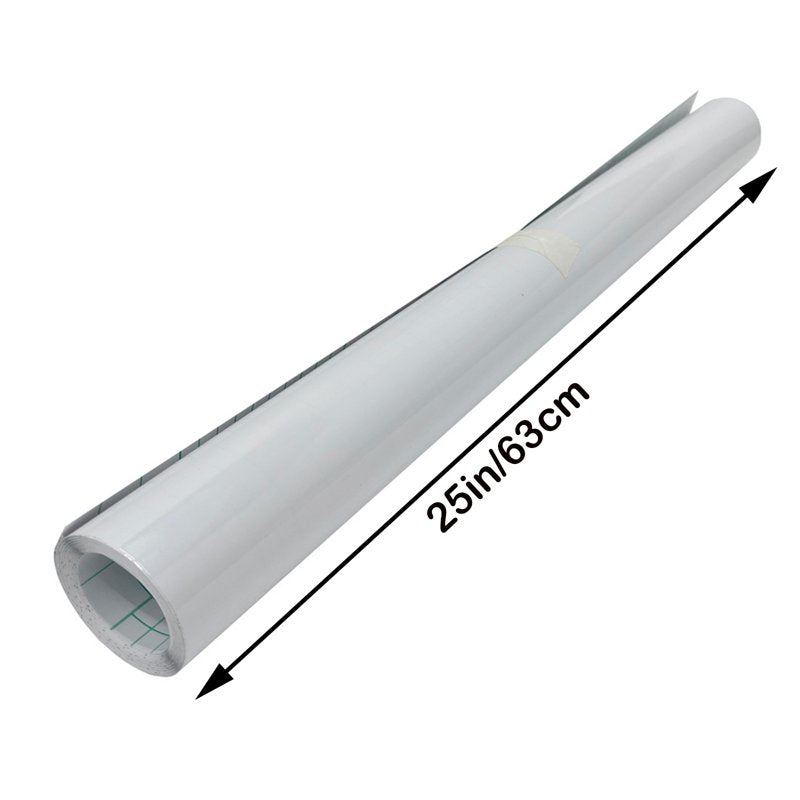 25x180 Inch Double-Sided Glossy Laminating Film - Cold Mounting 3Mil