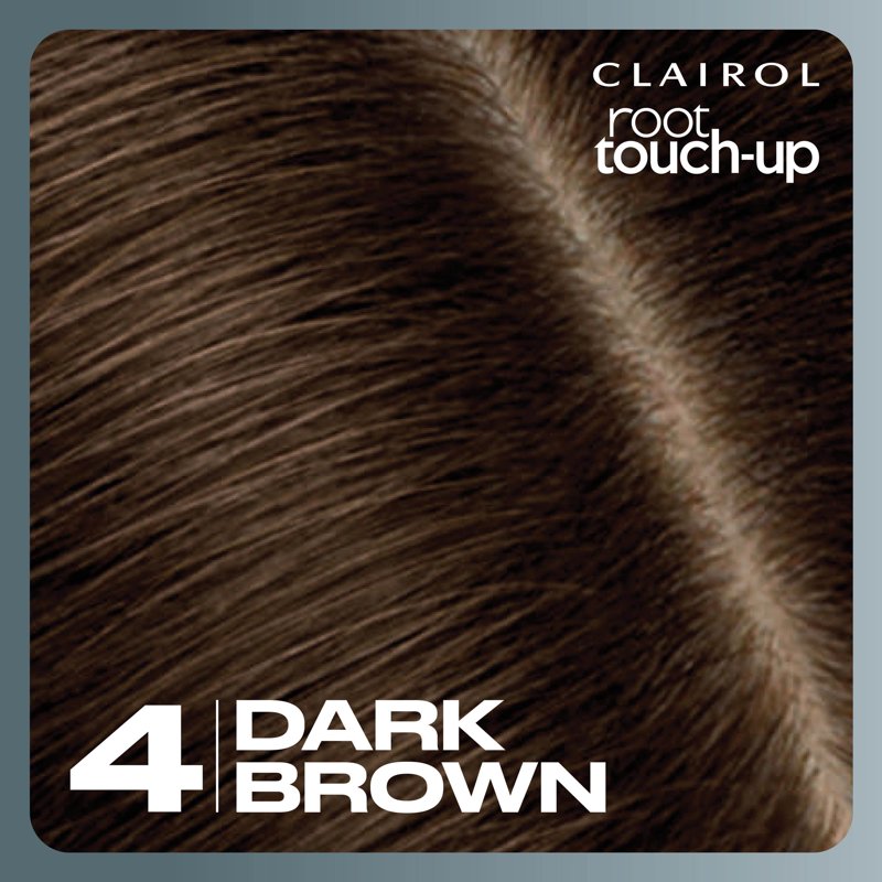 Hair Color Root Touch-Up Kit - Permanent Dark Brown & Multiple Shades