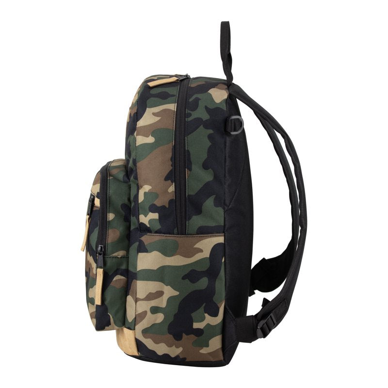 Unisex 17-Inch Backpack & Lunch Box Set - Green Army Camo