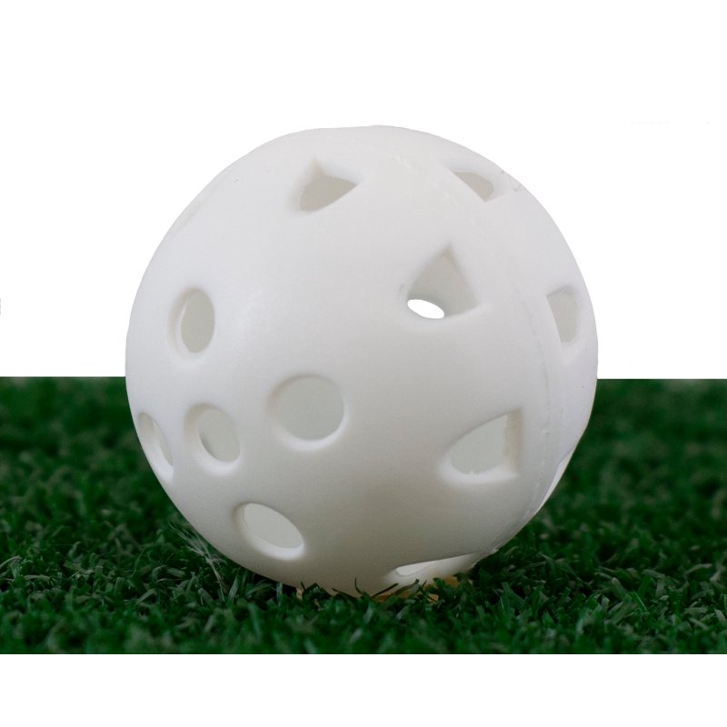 Plastic Practice Golf Balls - Durable, Realistic Size, Indoor & Outdoor Use