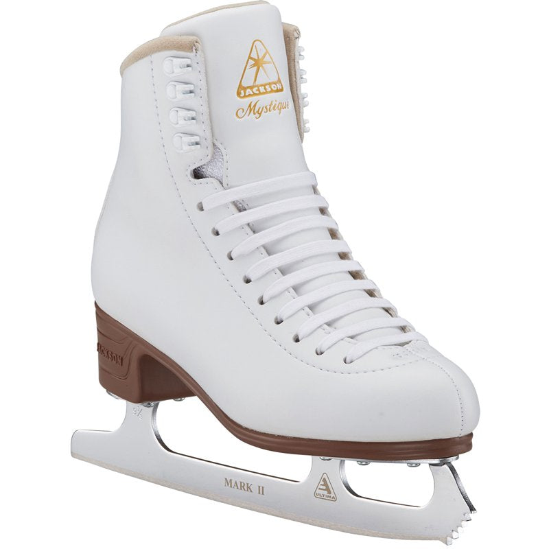 Light Support Figure Skates for Women - Beginner Leather Ice Skates