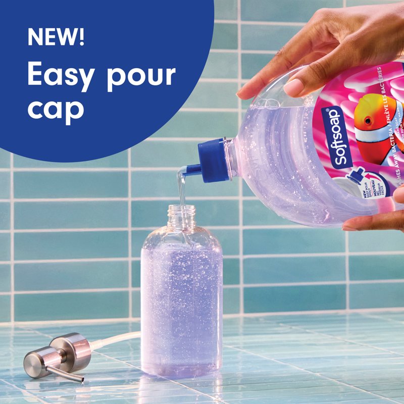Aquarium Liquid Hand Soap Refill with Easy Pour Spout - 50 fl oz