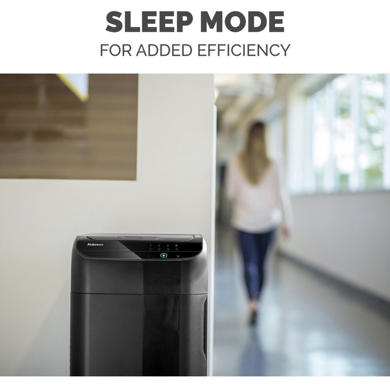 Auto Feed Cross-Cut Paper Shredder 550 Sheet Capacity with CD/DVD & Staples