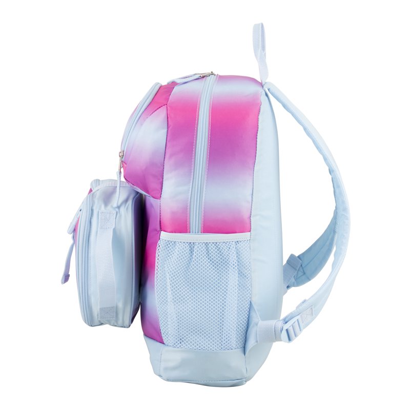 Unisex 4-Piece School Backpack Set with Lunch Box Shoe Pouch and Storage Case