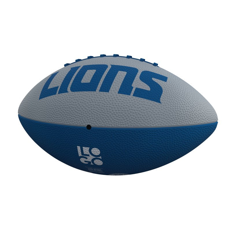 Junior Rubber Football with Team Logo - Detroit Lions, Outdoor Play