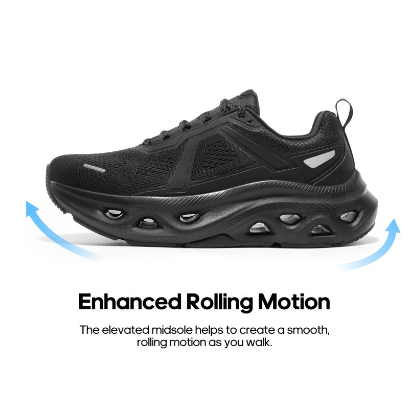 Men's Breathable Non-Slip Running & Training Shoes - Cushioned Support Fitness Sneakers