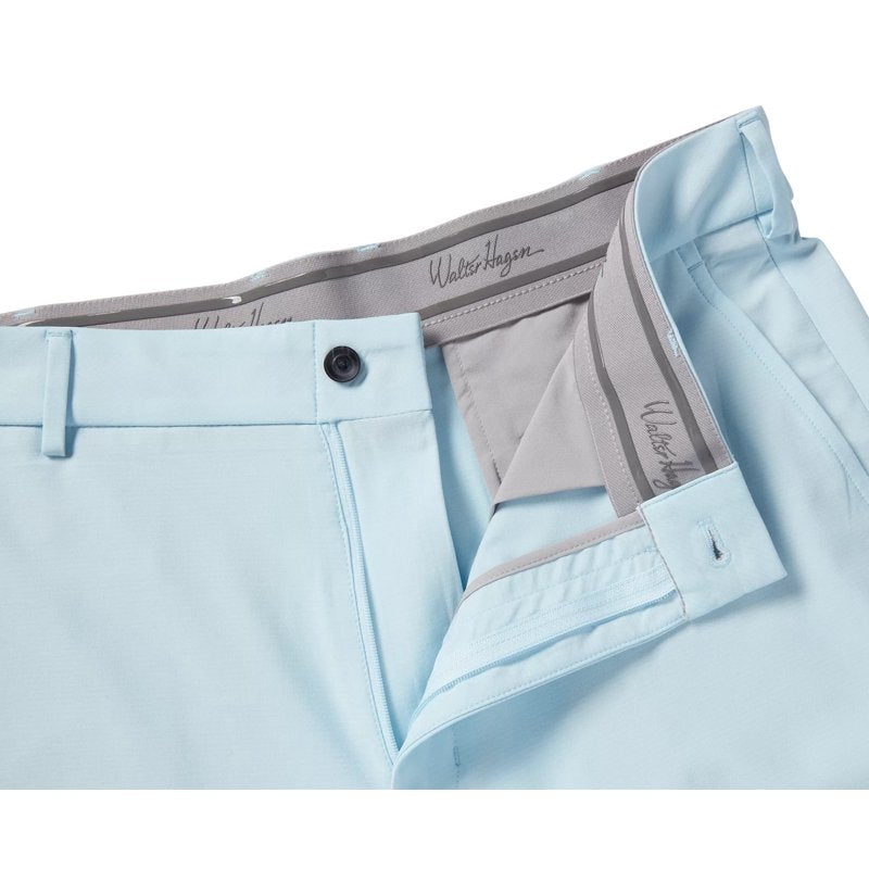 Walter Hagen Men's 9" Inseam Performance 11 Micro Lines Golf Shorts