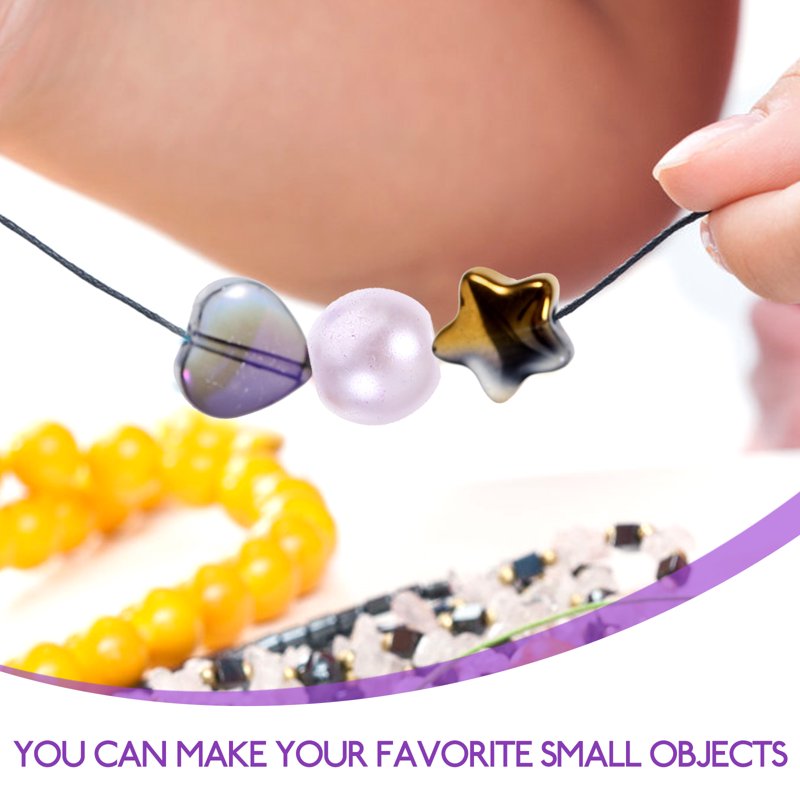 Beads for Jewelry Making 2 Bags of Glass Beads for Necklaces Earrings Bracelets