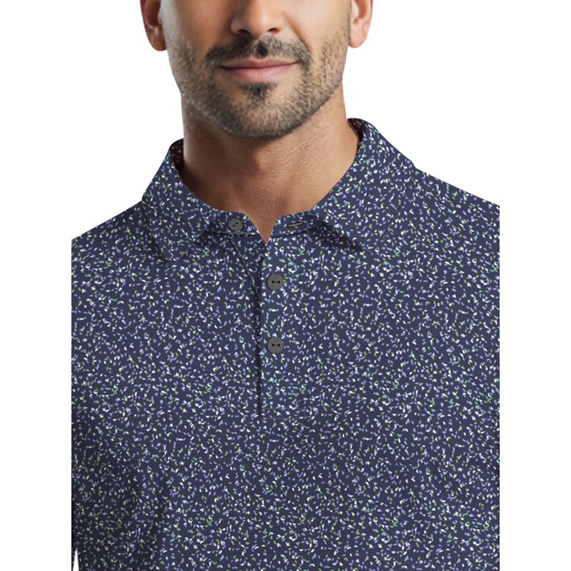 Performance Golf Polo Shirt Men’s & Big Men’s Short Sleeve UV Sun Protection