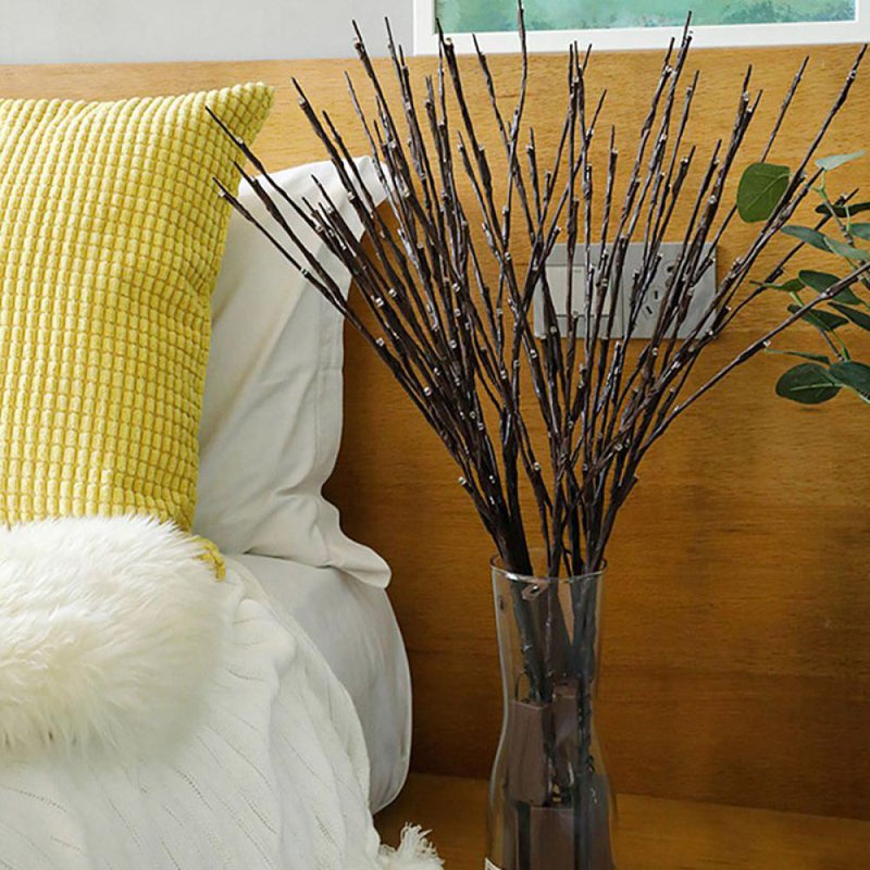 30-Inch Branch Twig Lights with 20 LED Bulbs - Indoor Decorative Tree Branches