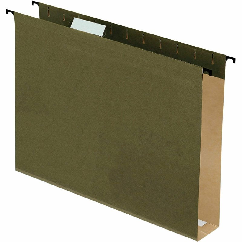 Pendaflex Green Poly Laminate Hanging File Folders 2 Inch Expansion 20 Pack