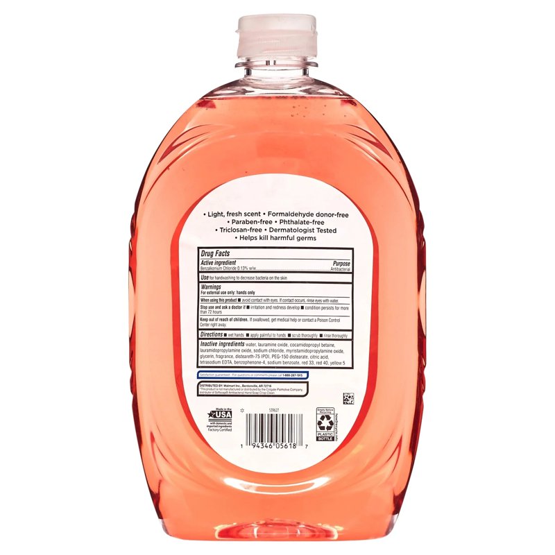 Liquid Hand Soap with Moisturizers - Antibacterial 50 Fl oz Refill Pack