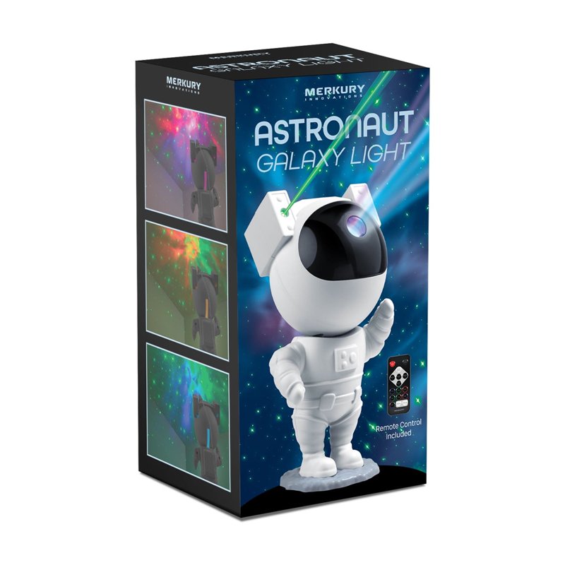 10-Inch Astronaut Galaxy Light Projector with Remote - Space Night Light