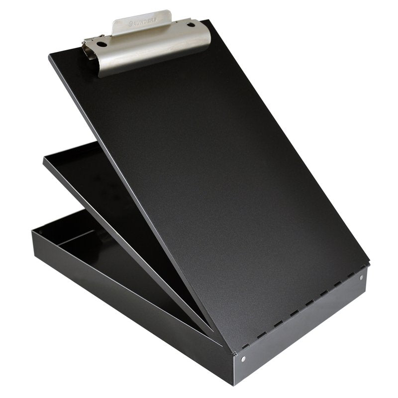 2-Tier Metal Clipboard with High Capacity Clip & Document Storage