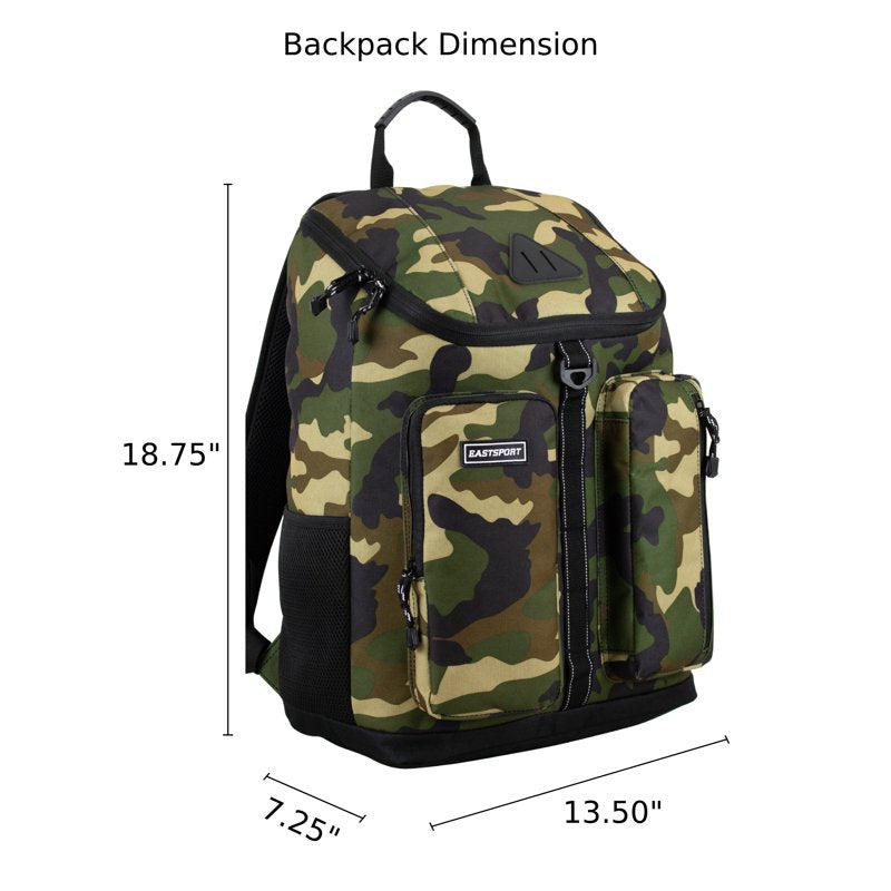 Unisex Top Loader Backpack for School, Work & Travel - Durable & Rugged