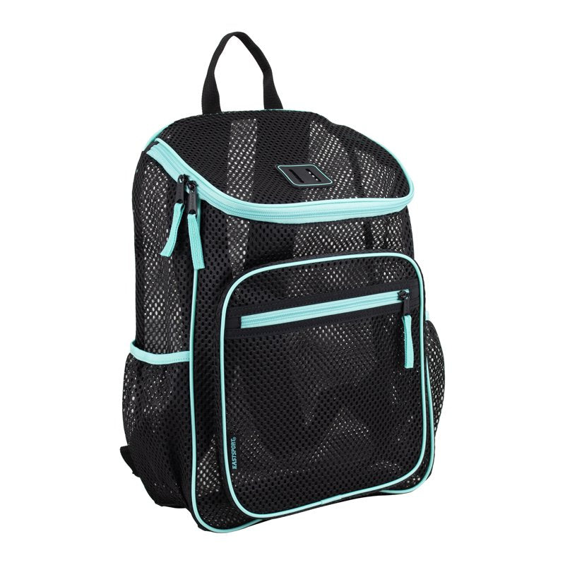 Mesh Backpack with Spacious Main Compartment and Hydration Pockets - Unisex Travel & School Bag