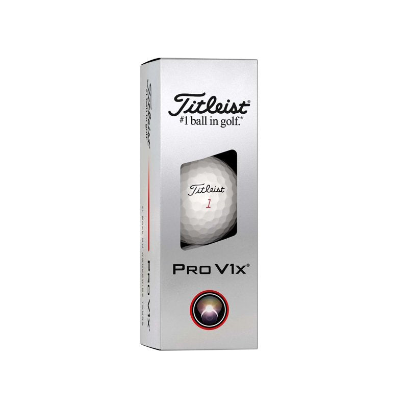 Pro V1x Golf Balls – Titleist 2025 White 12-Pack (Current Gen)