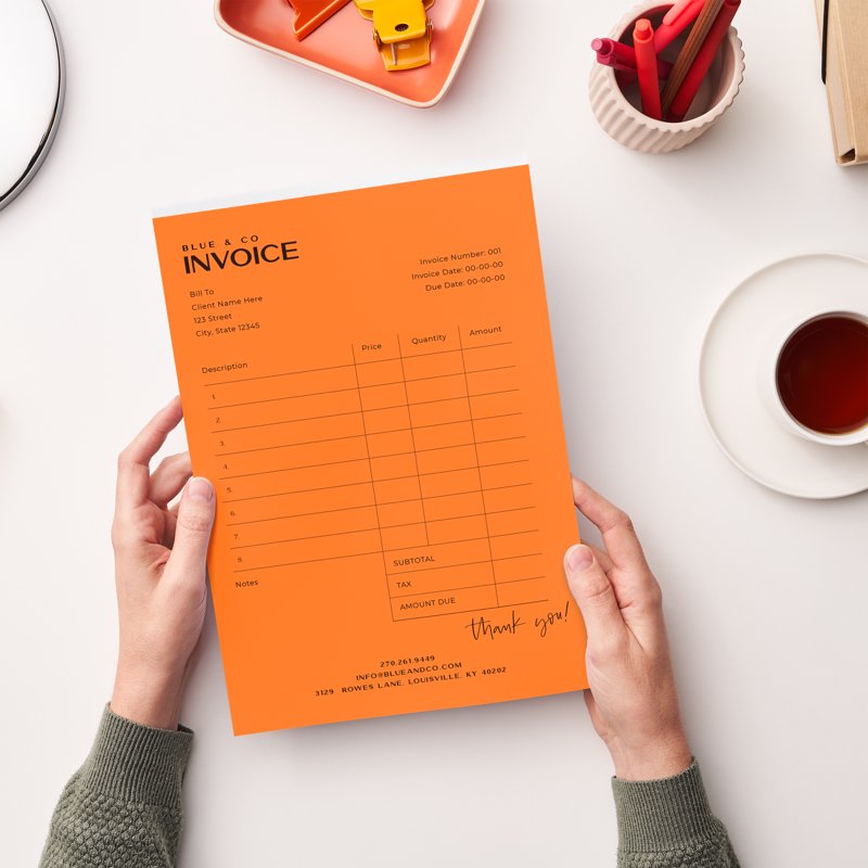 Colored Paper A4 8.5 x 11 Inches Cosmic Orange 50 Sheets - Bright, Durable Office & Classroom Paper