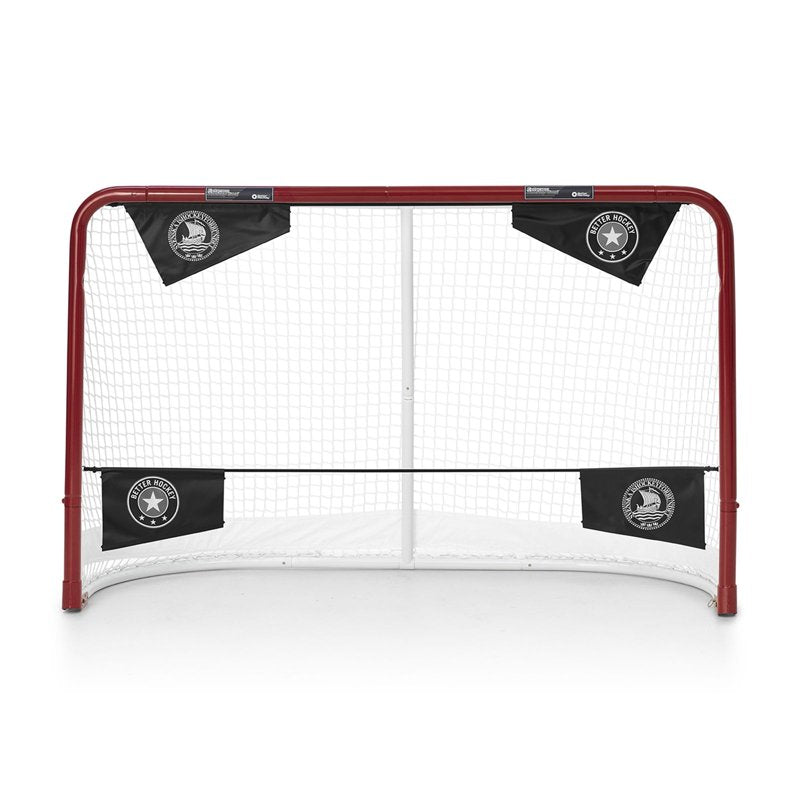 Hockey Shooting Targets Set - Fits Regulation 6x4 Hockey Nets, Durable & Portable